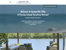 Tablet Screenshot of gasparillavilla.com